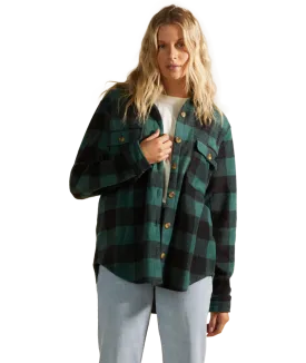 Billabong Forge Fleece L/S Shirt-Evergreen