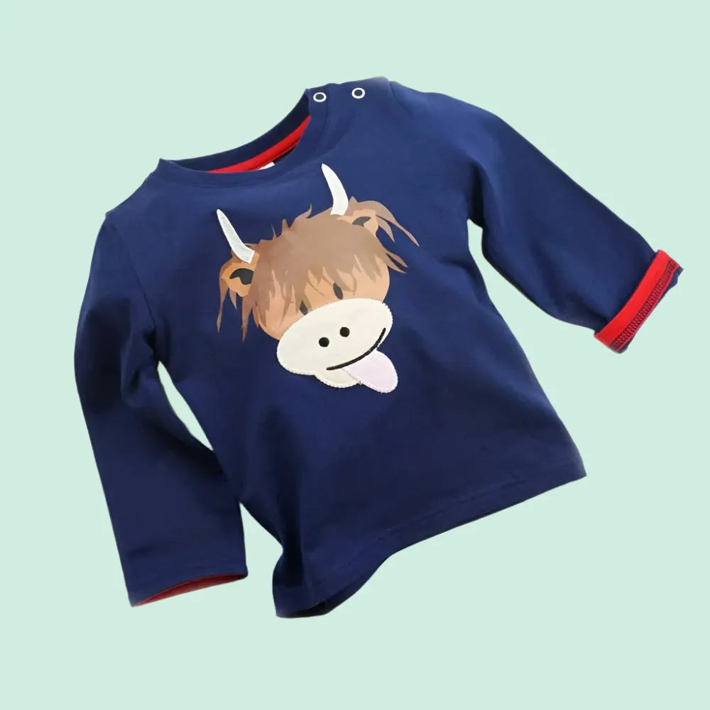 Blade & Rose Baby & Kids Top Bundle - Hamish Highland Cow
