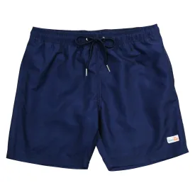 Boys Swim Trunks Boxer Brief Liner (sizes 6-14) | "Navy"