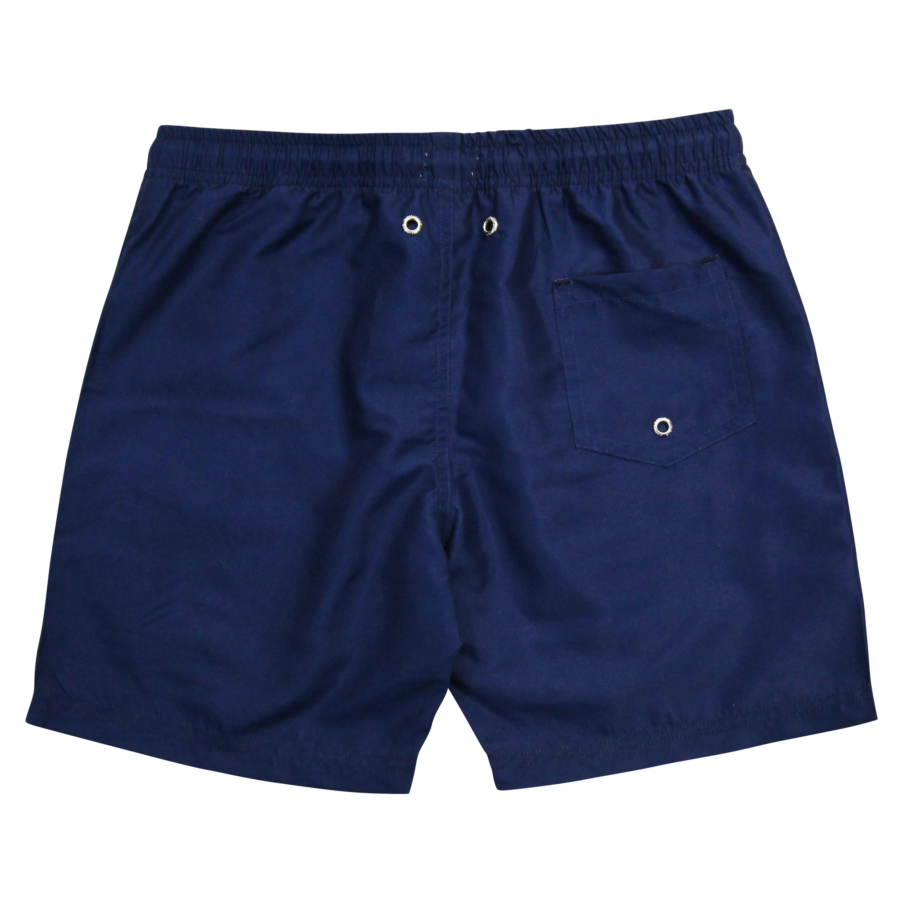 Boys Swim Trunks Boxer Brief Liner (sizes 6-14) | "Navy"