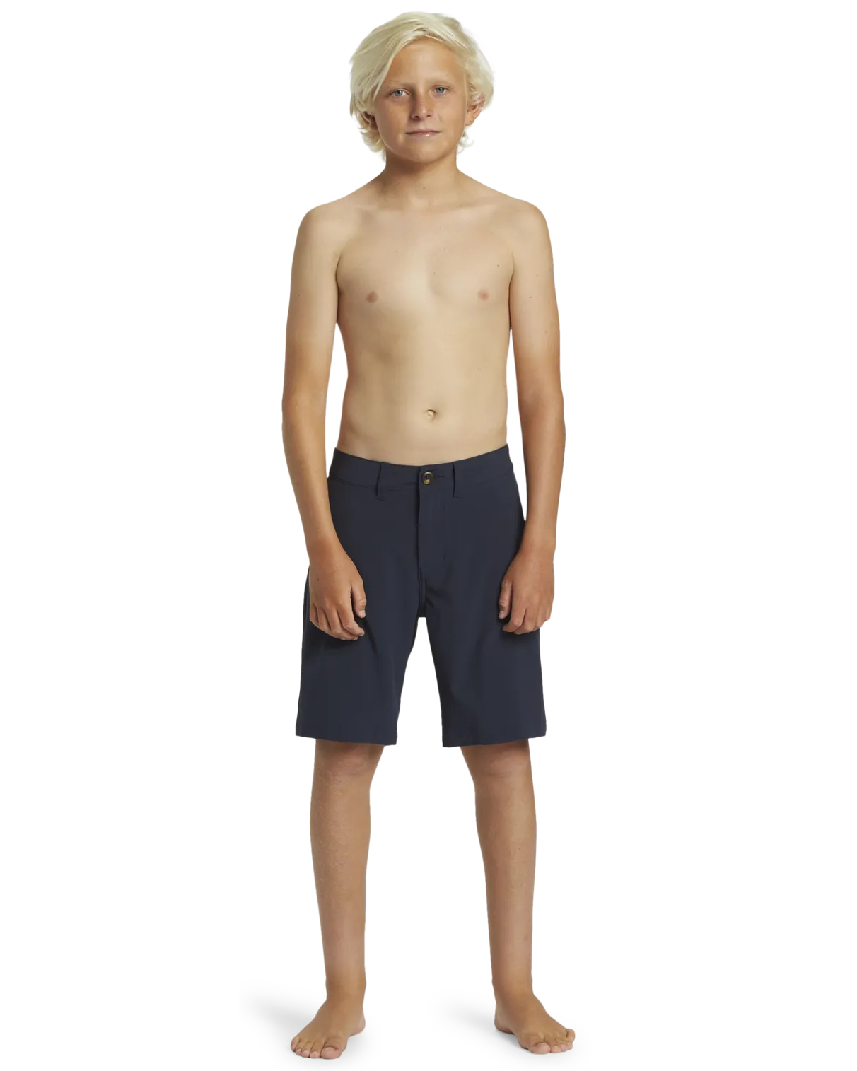 Boys Union Amphibian Boardshorts in Dark Navy