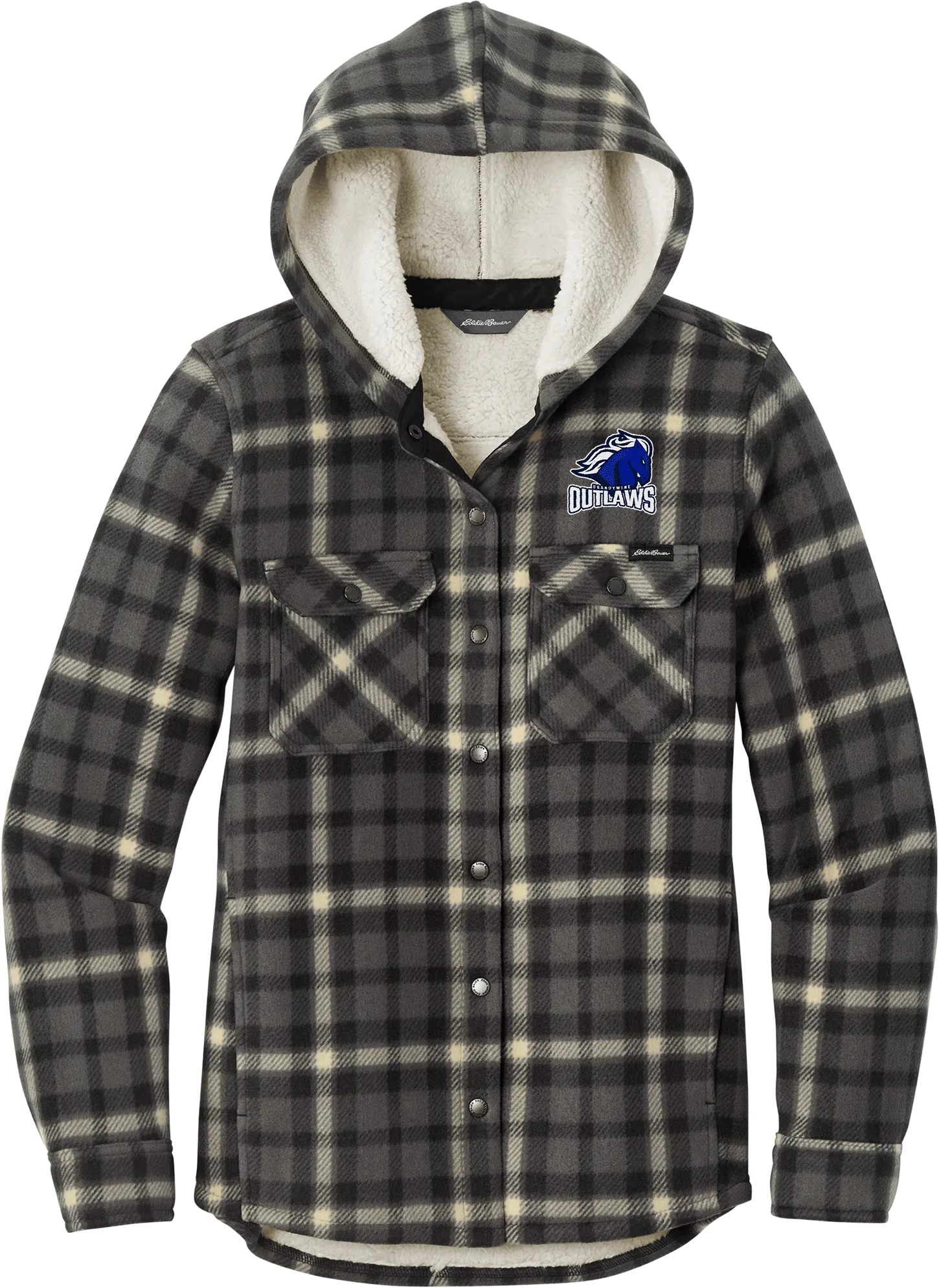 Brandywine Outlaws Eddie Bauer Ladies Woodland Shirt Jac