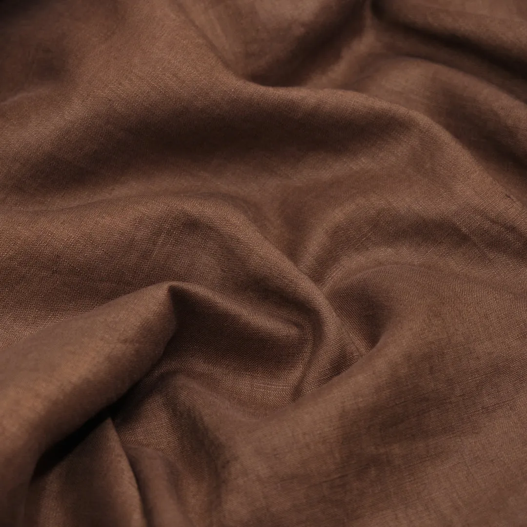 Breezy Lightweight Linen - Cocoa