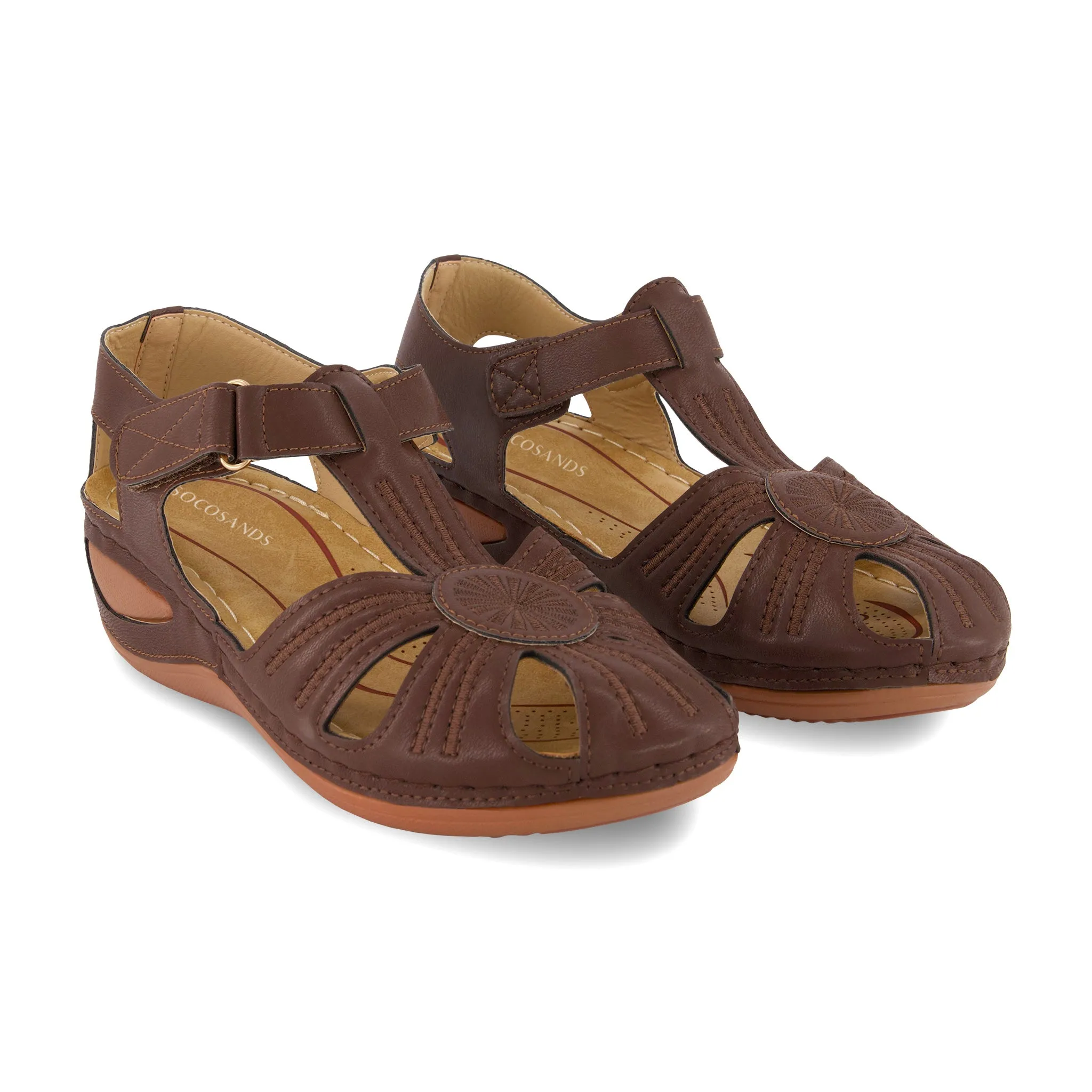Casual Comfort Wedge Sandals