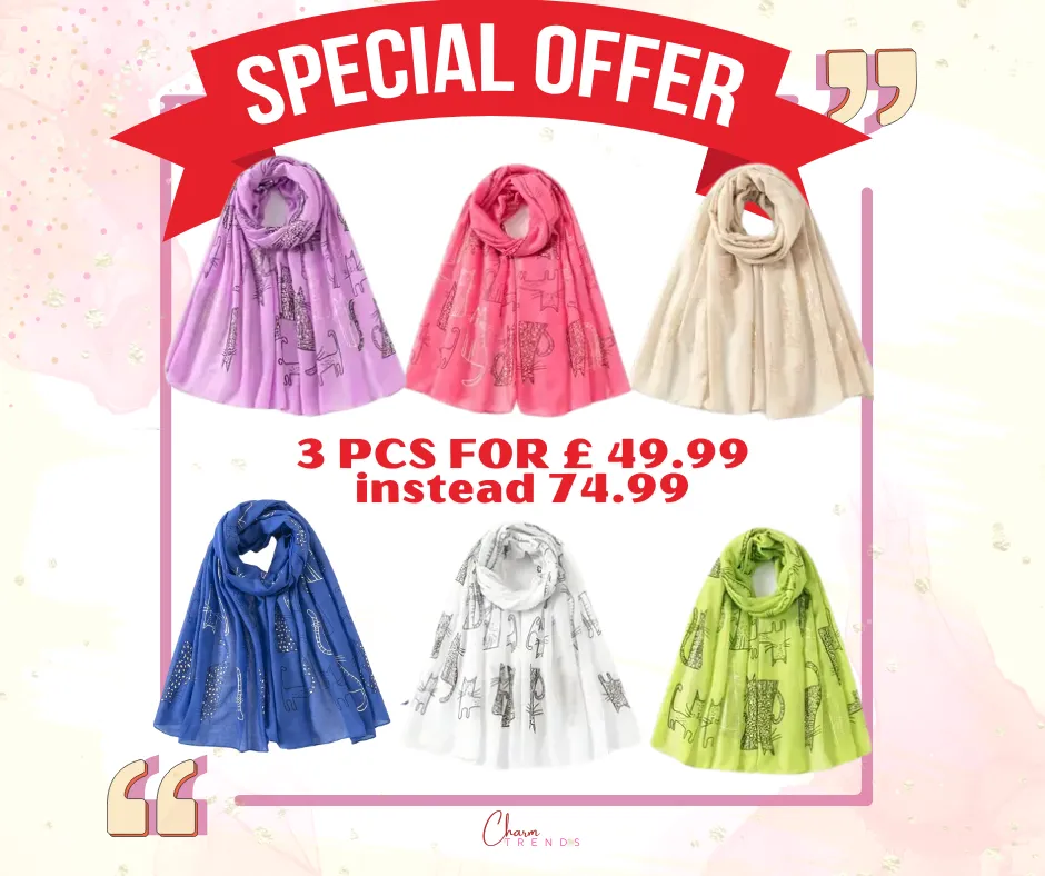 Charming Colorful Scarfs