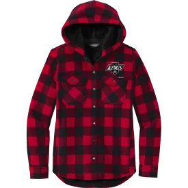 CT Oil Kings Eddie Bauer Ladies Woodland Shirt Jac
