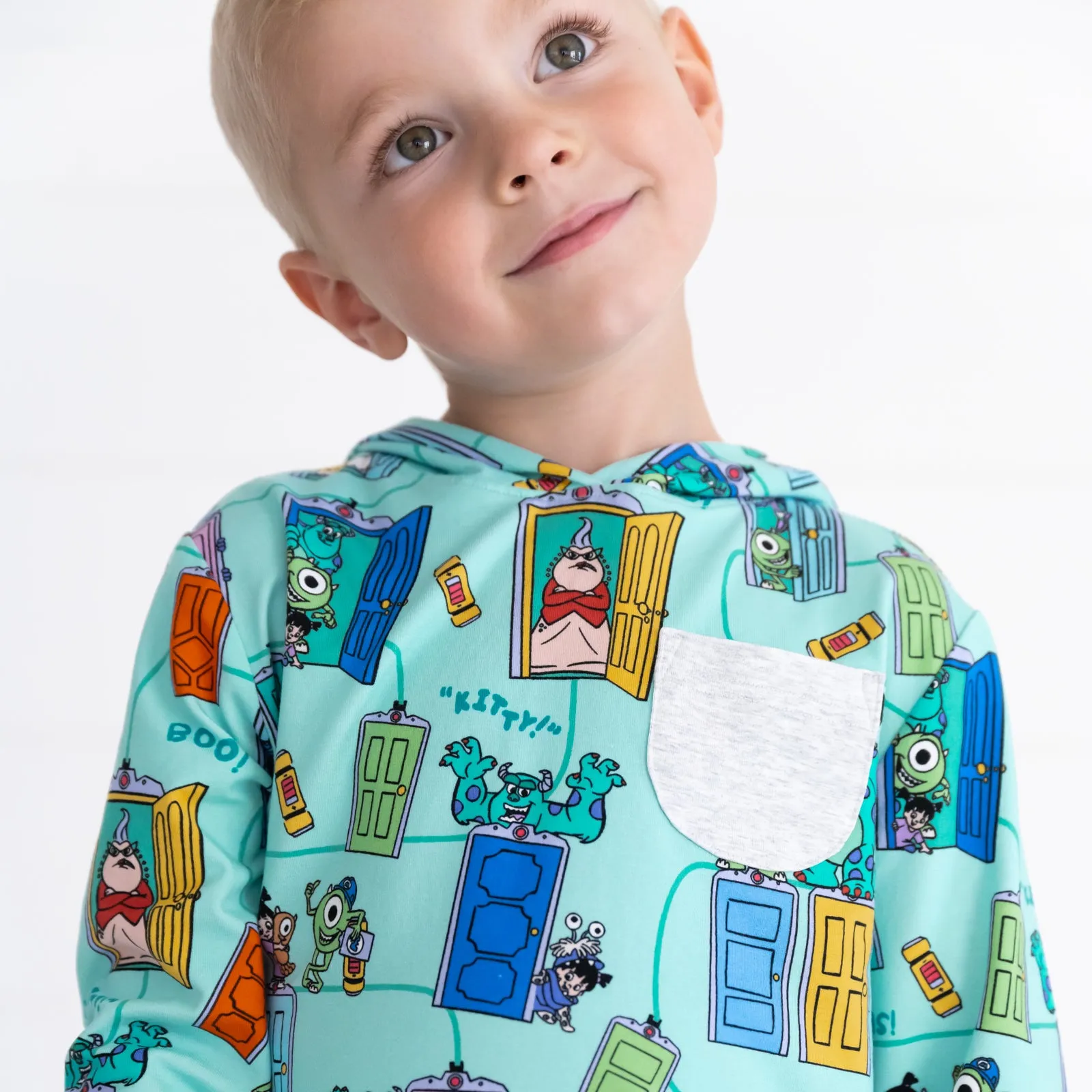 Disney Monsters, Inc. Scream Team Relaxed Hooded Tee