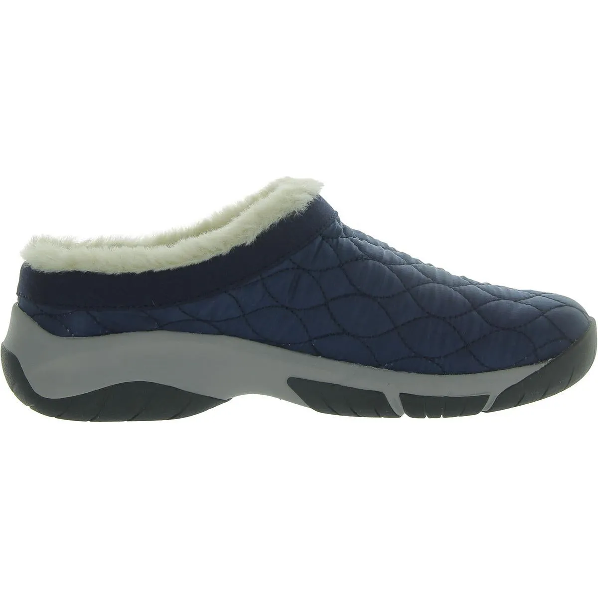 Easy Spirit Womens Wimmy 2 Quilted Faux Fur Casual And Fashion Sneakers