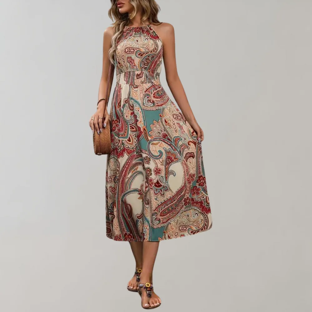 Elise - Long Dress - Boho - Premium Material - Ideal for Summer