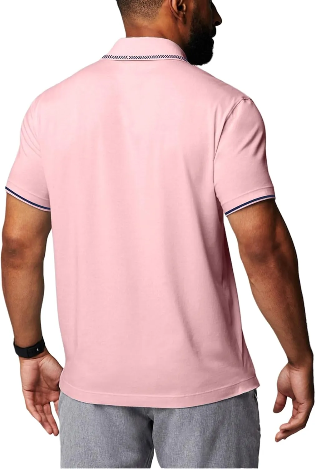 Golf Polo Shirts for Men Short Sleeve Quick Dry Performance Moisture Wicking