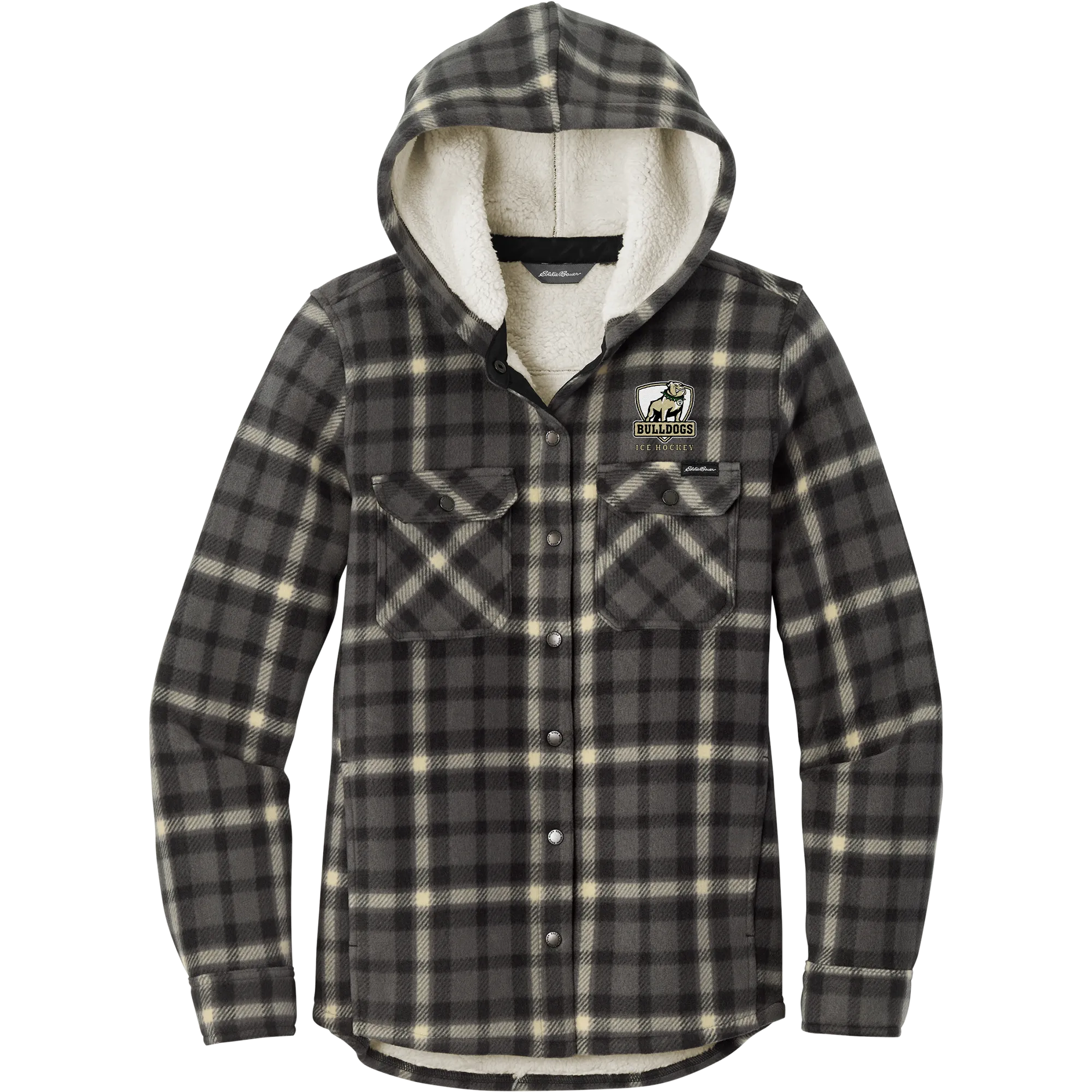 HVM Bulldogs Ladies Eddie Bauer Woodland Shirt Jac