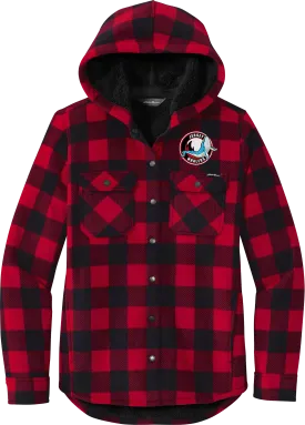 Jersey Shore Whalers Eddie Bauer Ladies Woodland Shirt Jac