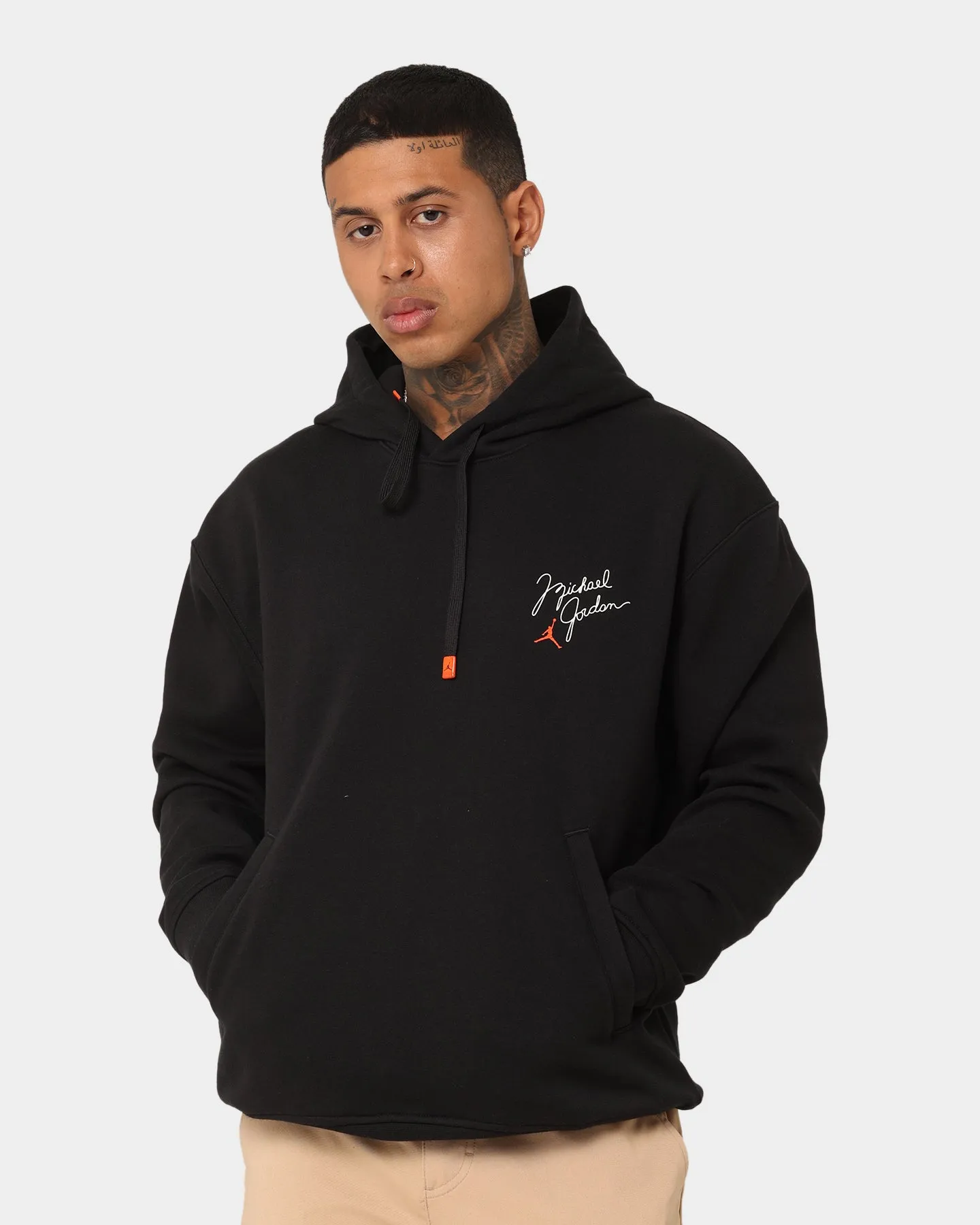 Jordan Flight MVP Statement Fleece Hoodie Black