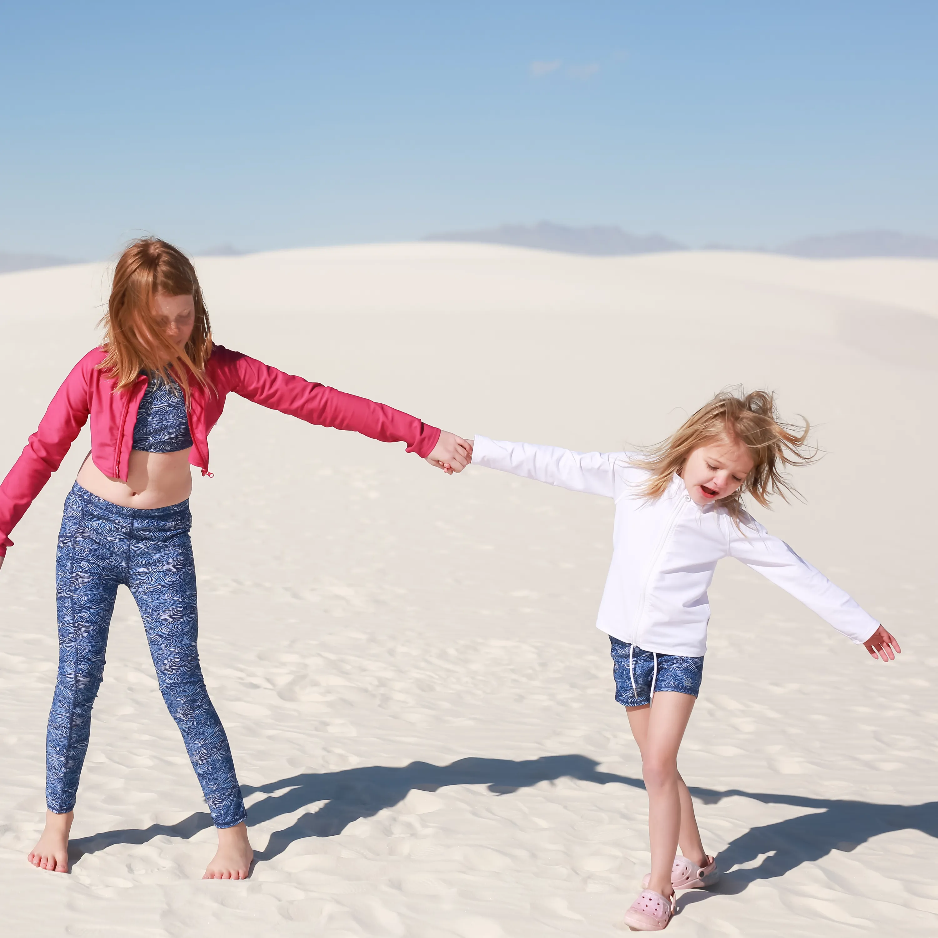 Kids Euro Swim Shorties | "Ocean Breeze"