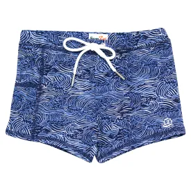 Kids Euro Swim Shorties | "Ocean Breeze"