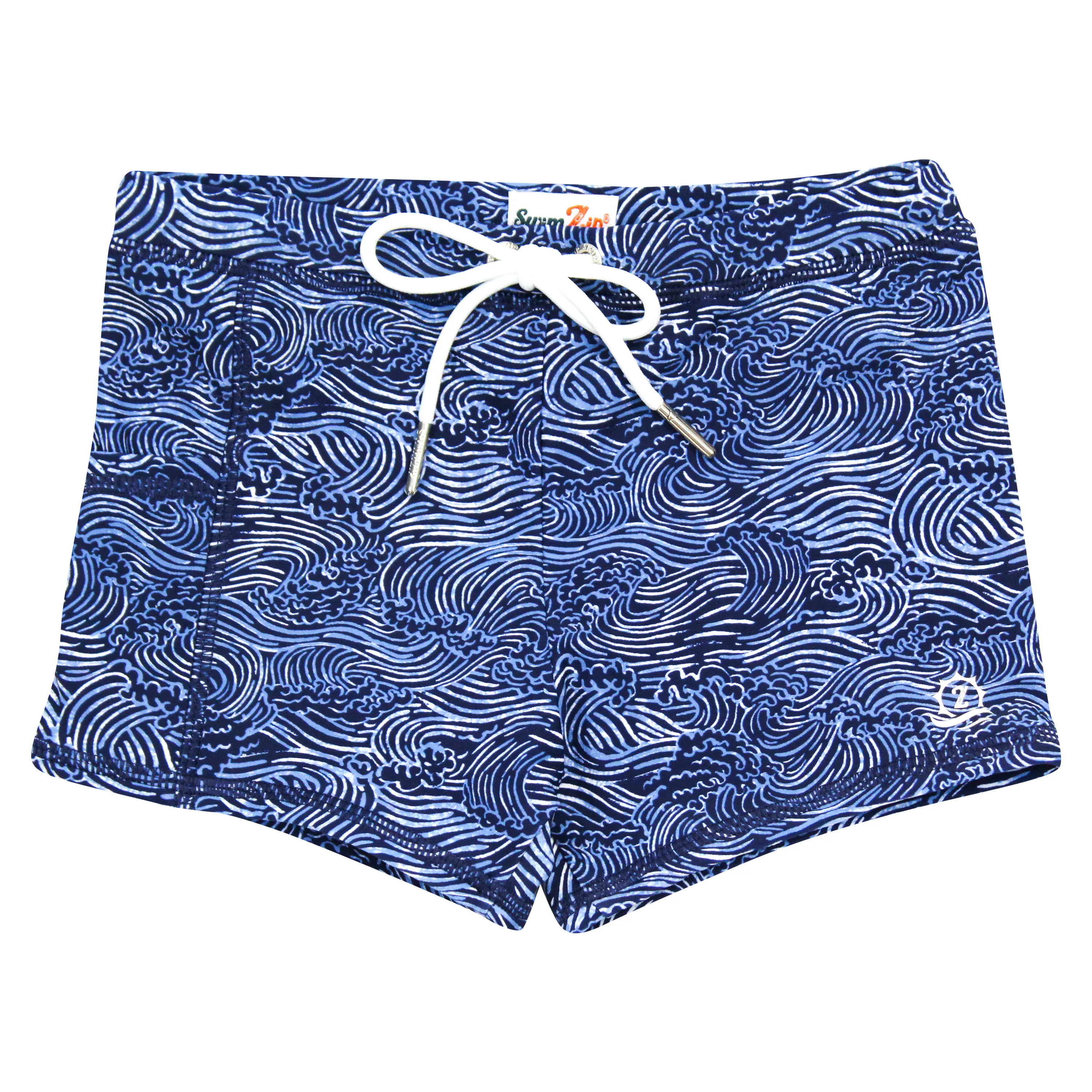 Kids Euro Swim Shorties | "Ocean Breeze"