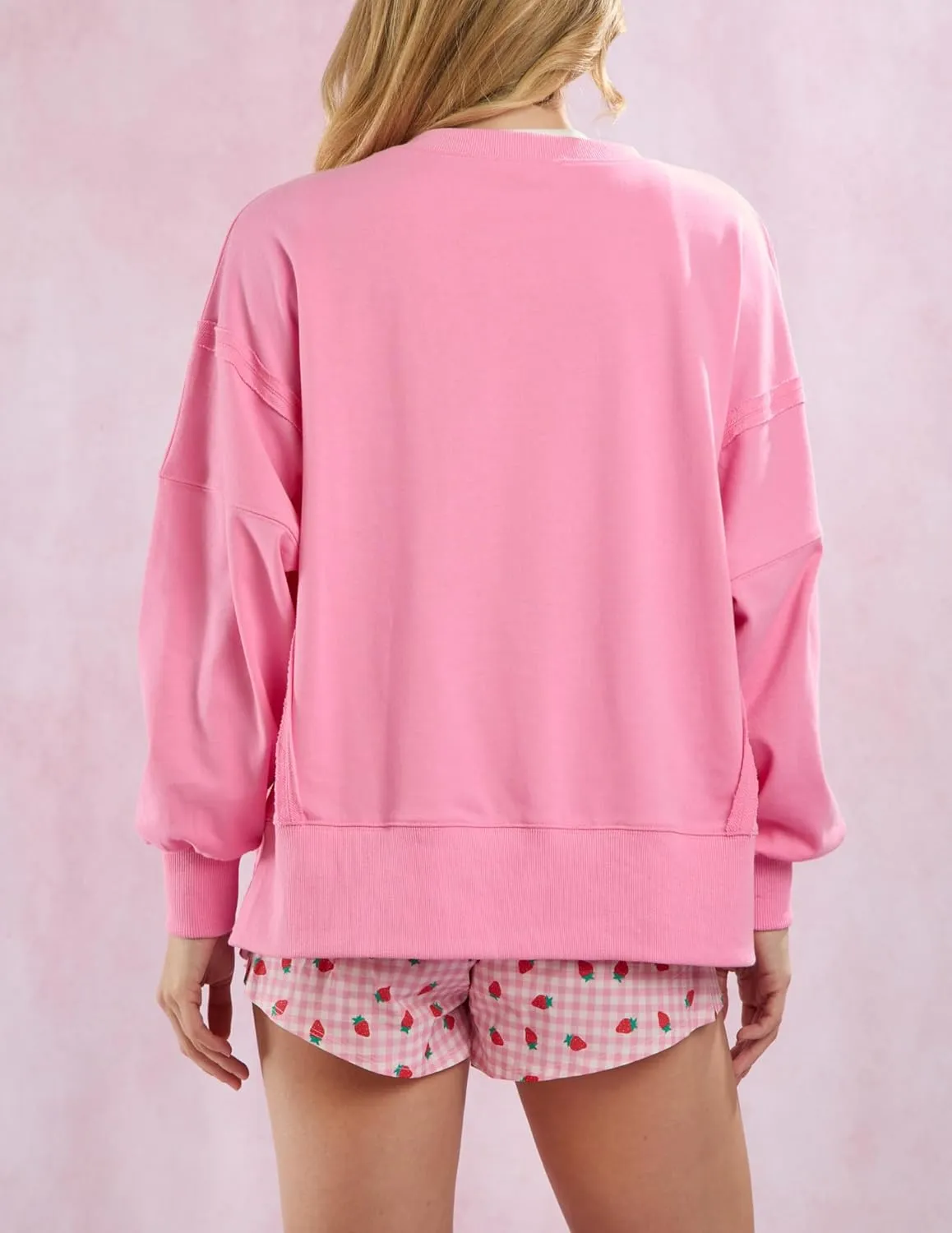 LILTWIST Cute Heart Graphic Sweatshirts Holiday Love Sweater Shirts for Women Sequin Cowboy Boots Long Sleeve Tops with Heart