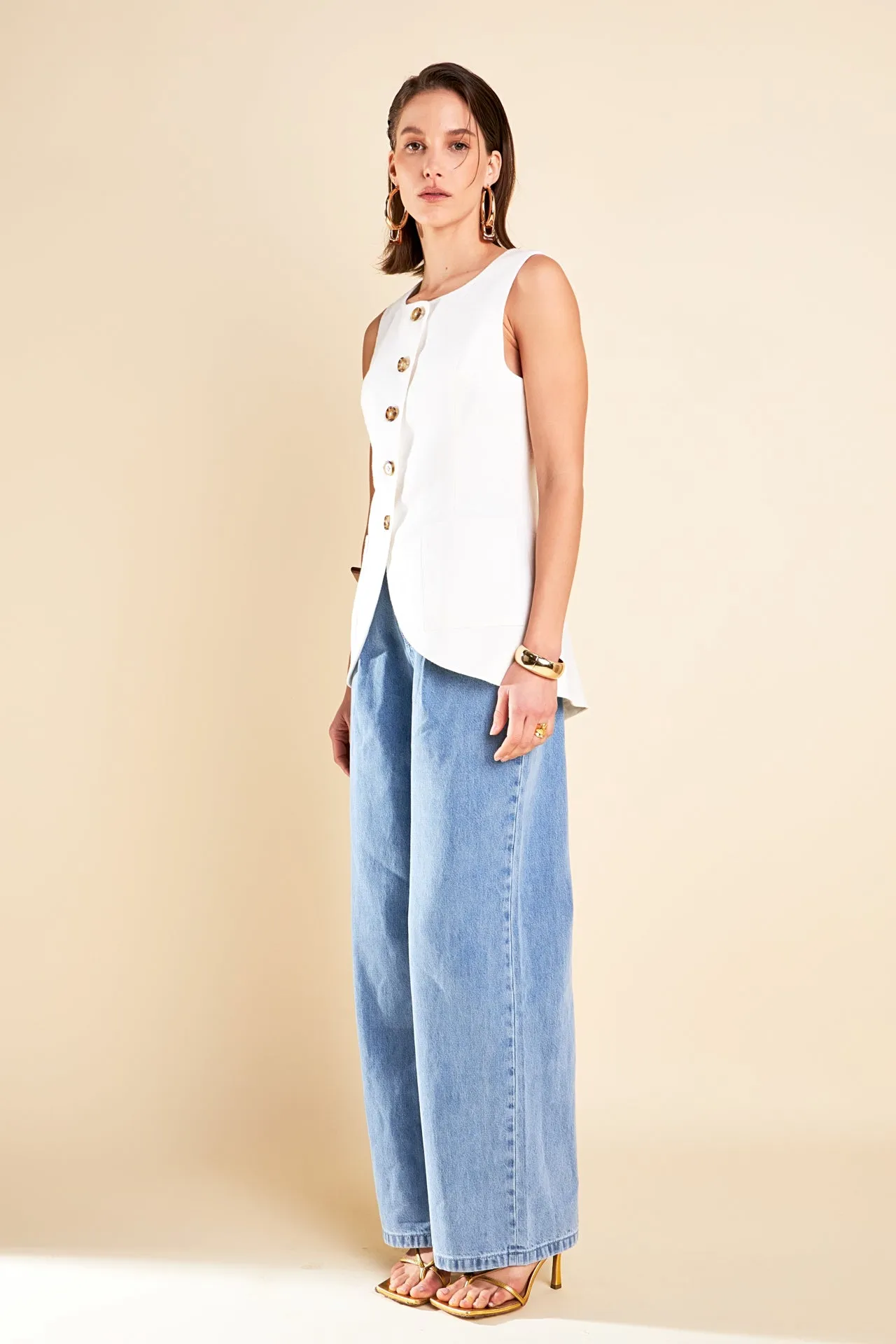 Linen Waistcoat