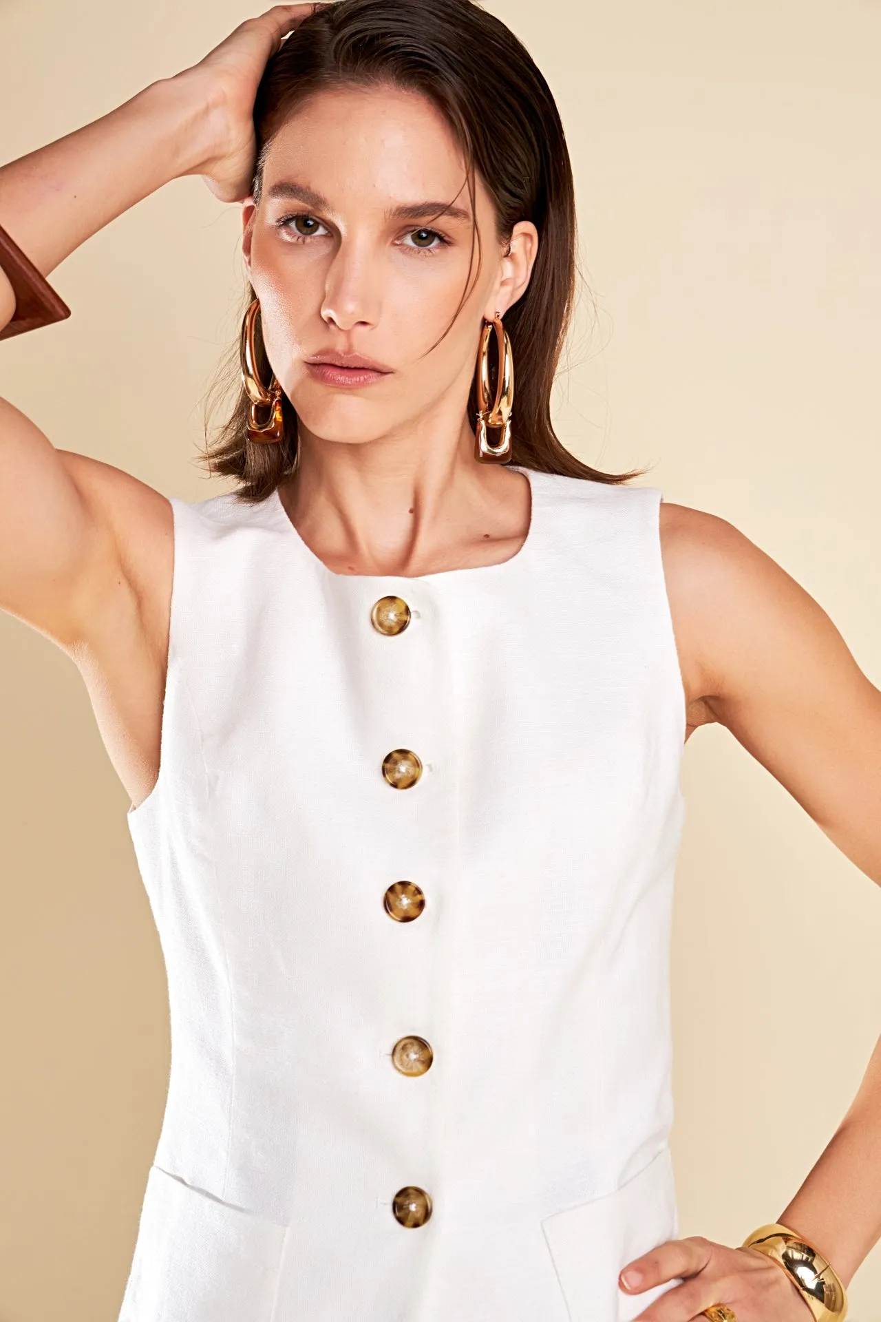 Linen Waistcoat