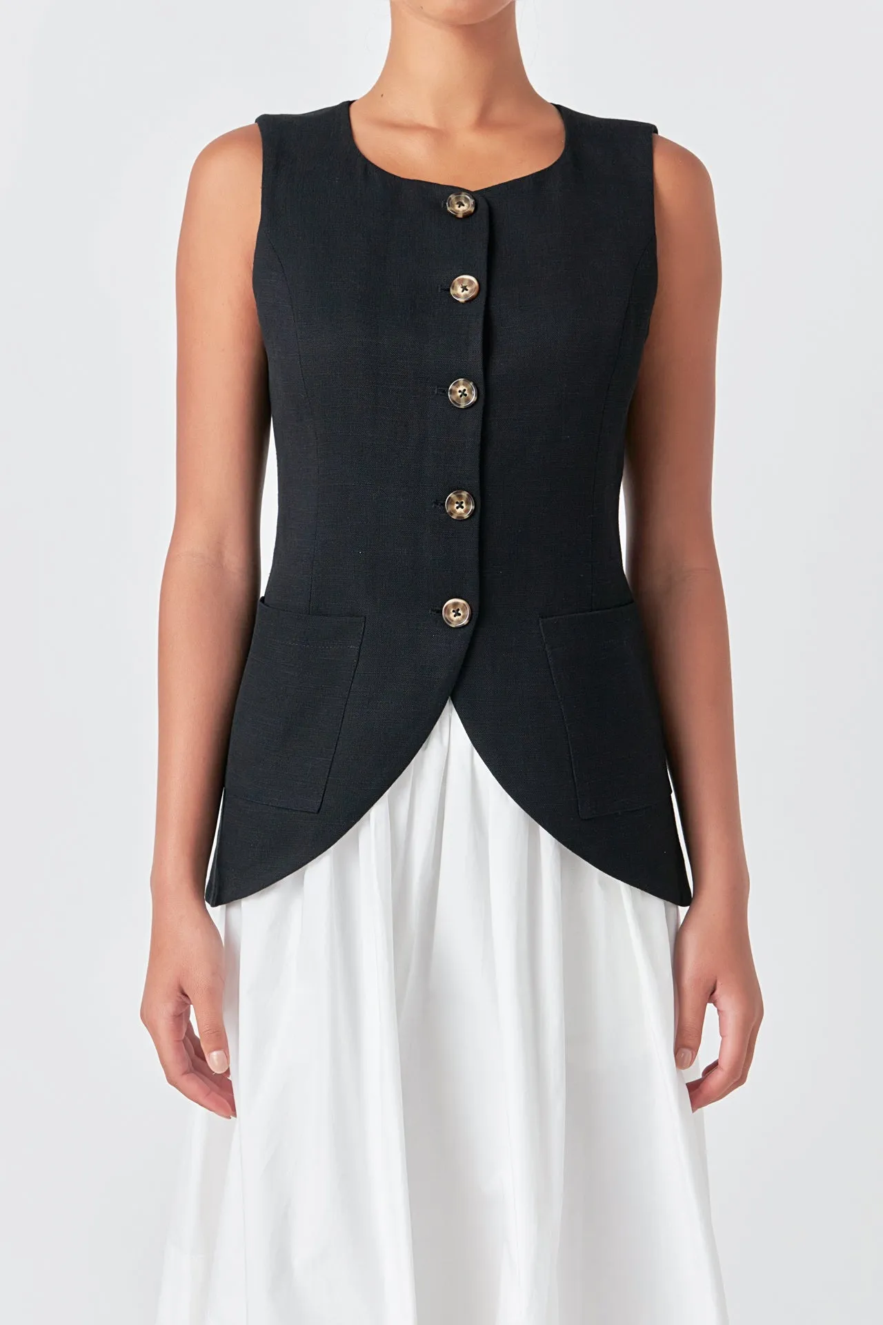 Linen Waistcoat