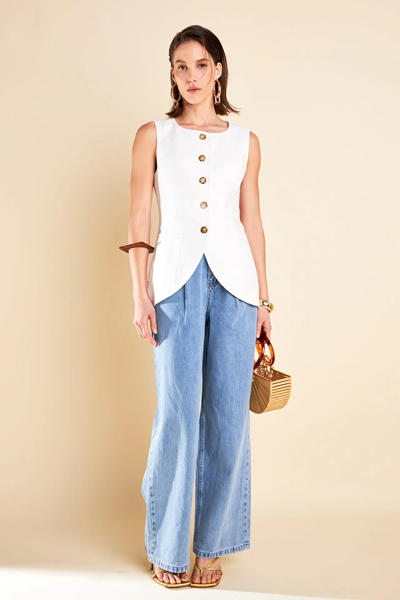 Linen Waistcoat
