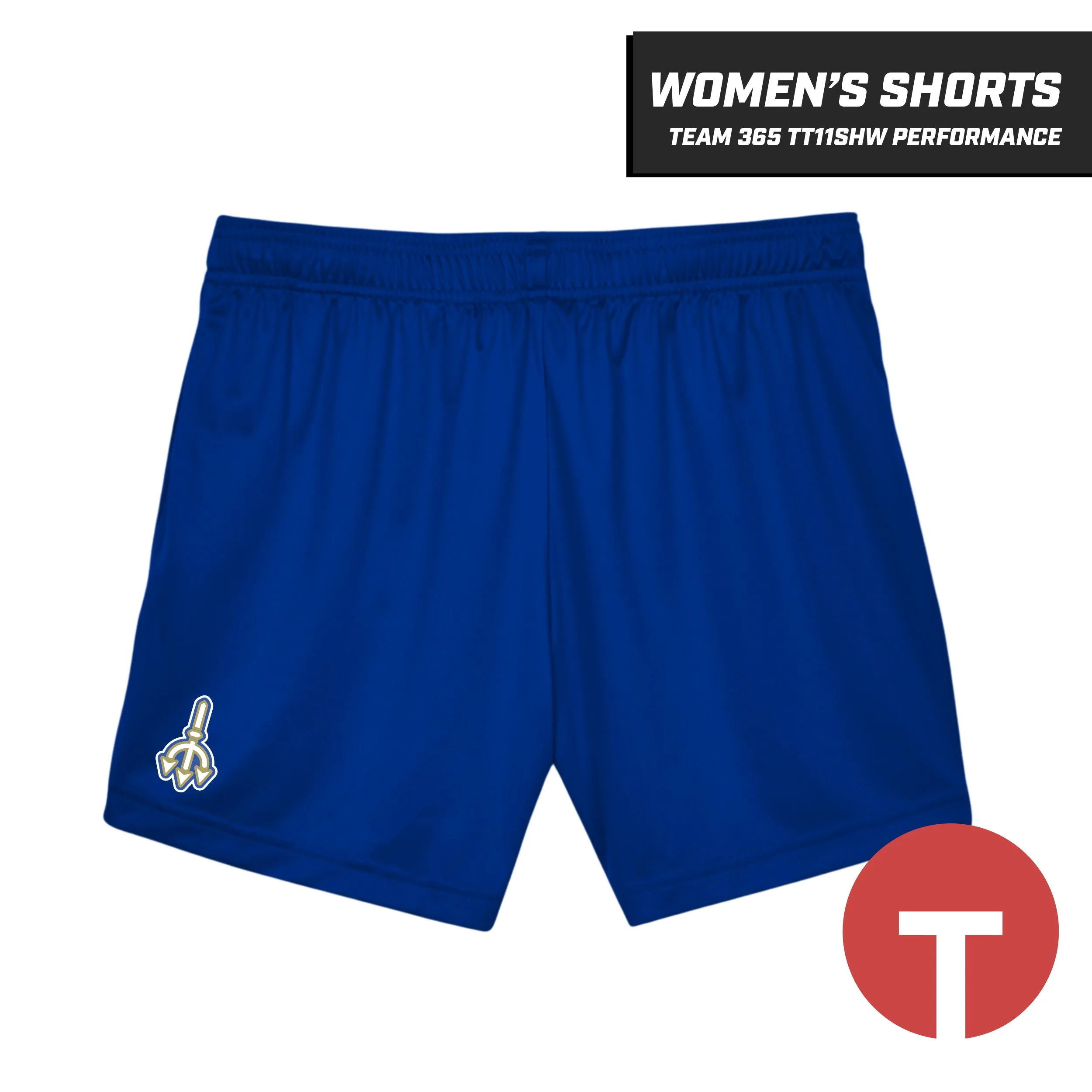 Machias American Legion - Women's Performance Shorts - Team 365 TT11SHW