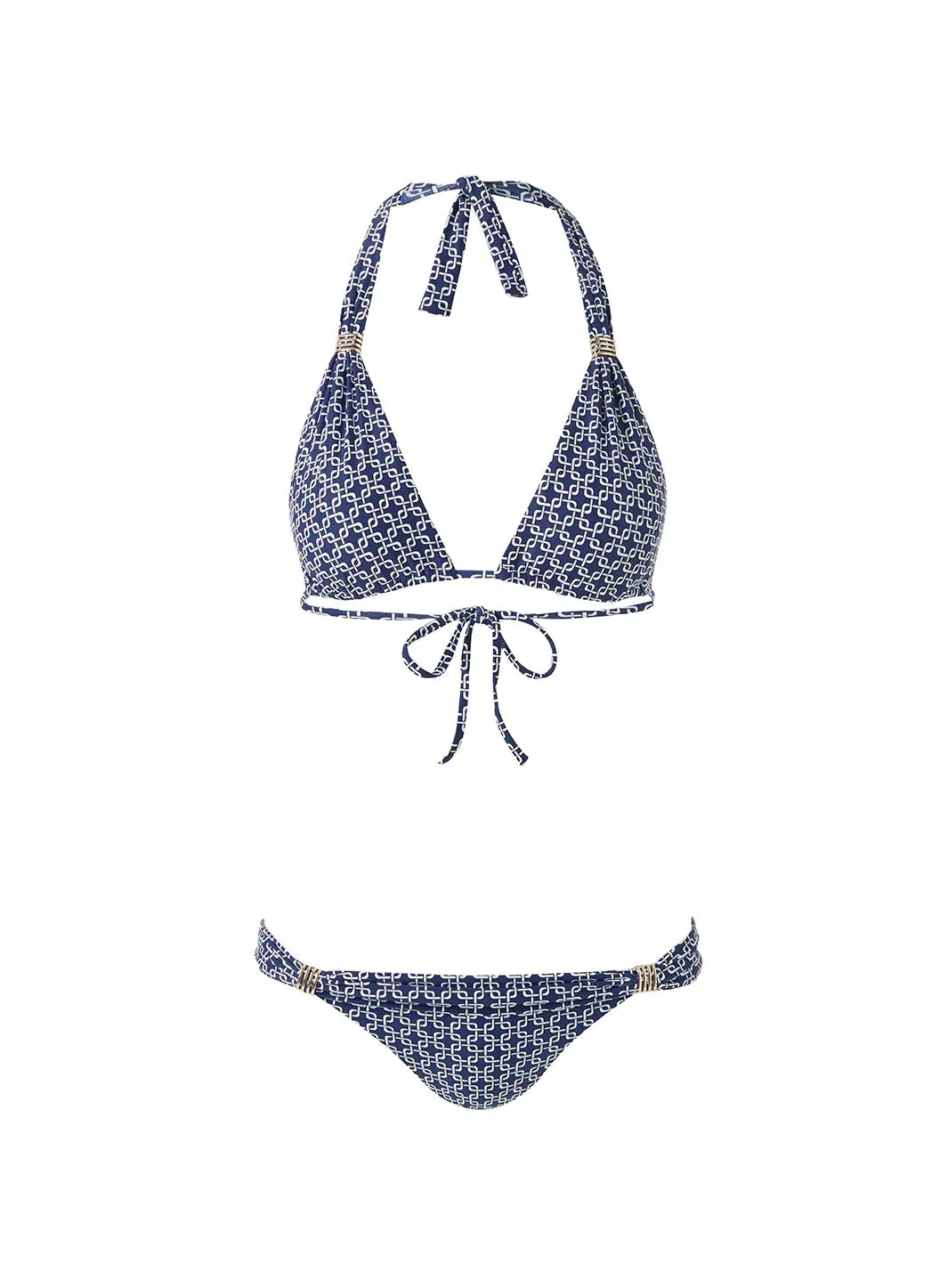 Melissa Odabash Grenada Bikini Bottom - Navy Links