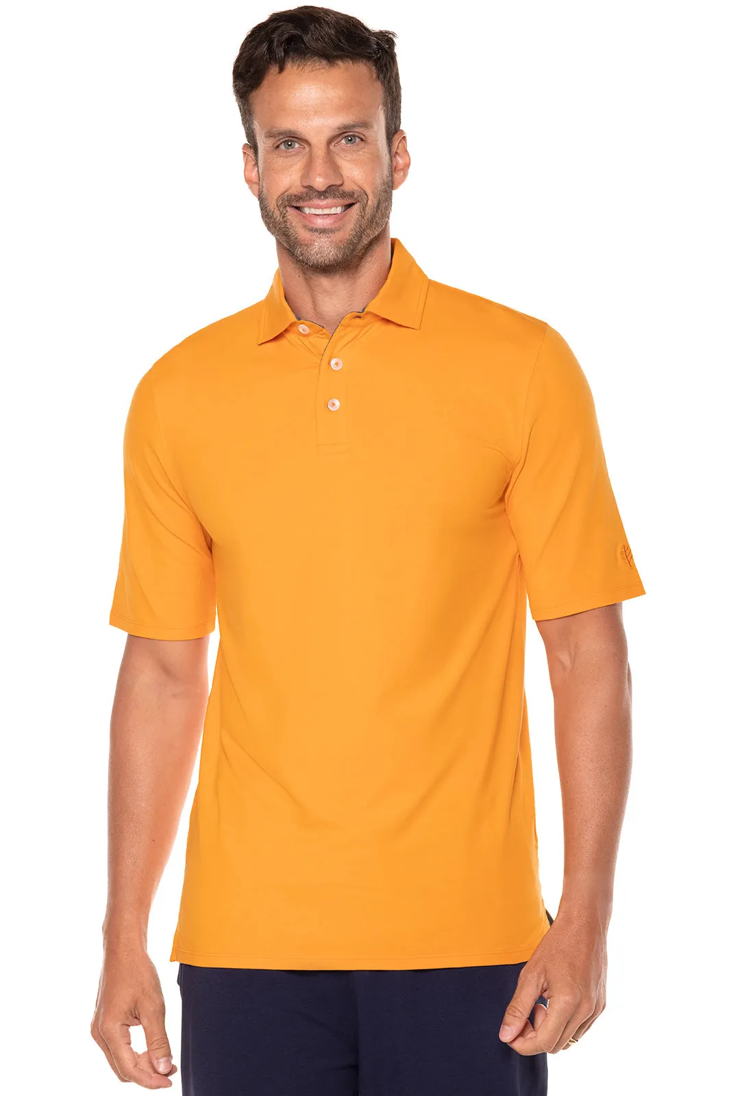 Men's Bal Harbour Short Sleeve Polo  |  Apricot Crush