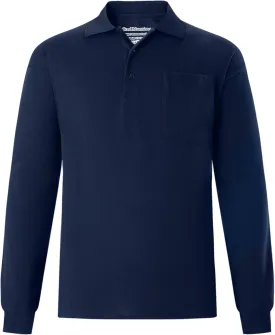 Men's Polo Shirts Long Sleeve Classic Quick Dry Moisture Wicking Tactical Golf Shirts for Men with Pocket Causal Athletic