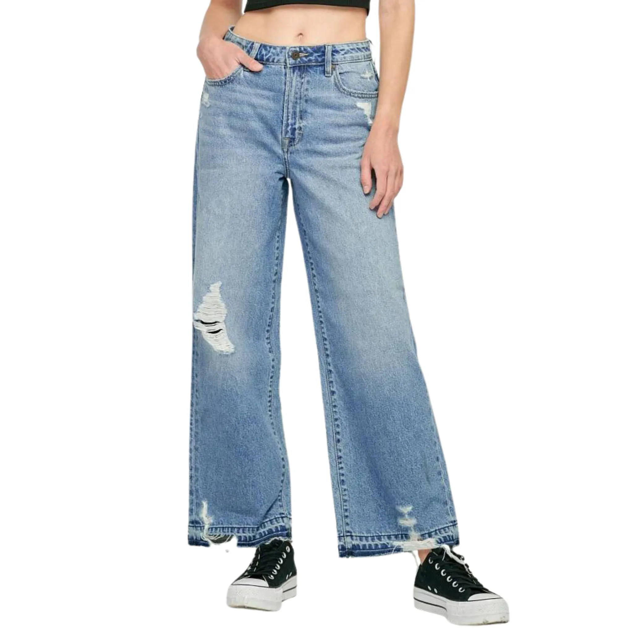 Nori High Rise Wide Leg Jeans
