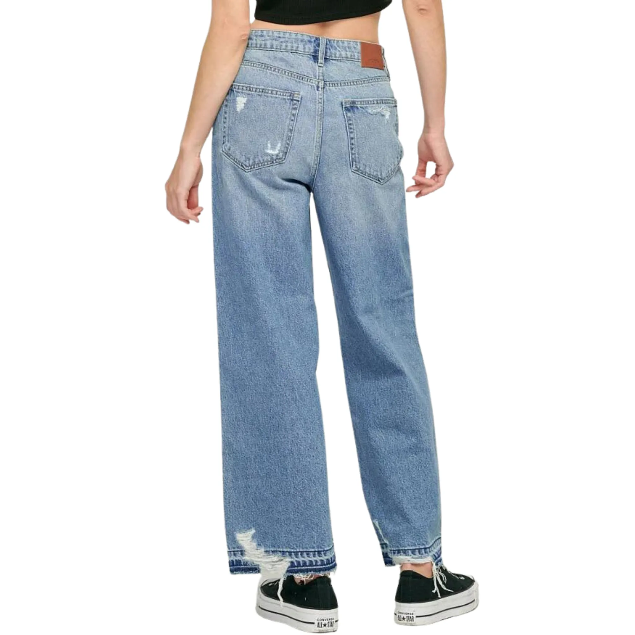 Nori High Rise Wide Leg Jeans