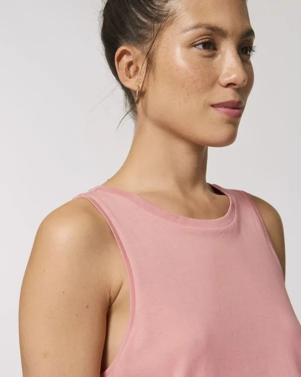 Organic Women's Cropped Tank - 120 g/m² | Stella Dancer STTW038
