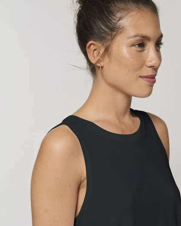 Organic Women's Cropped Tank - 120 g/m² | Stella Dancer STTW038