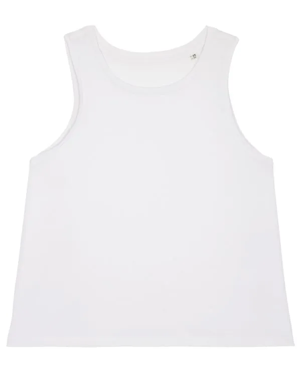 Organic Women's Cropped Tank - 120 g/m² | Stella Dancer STTW038