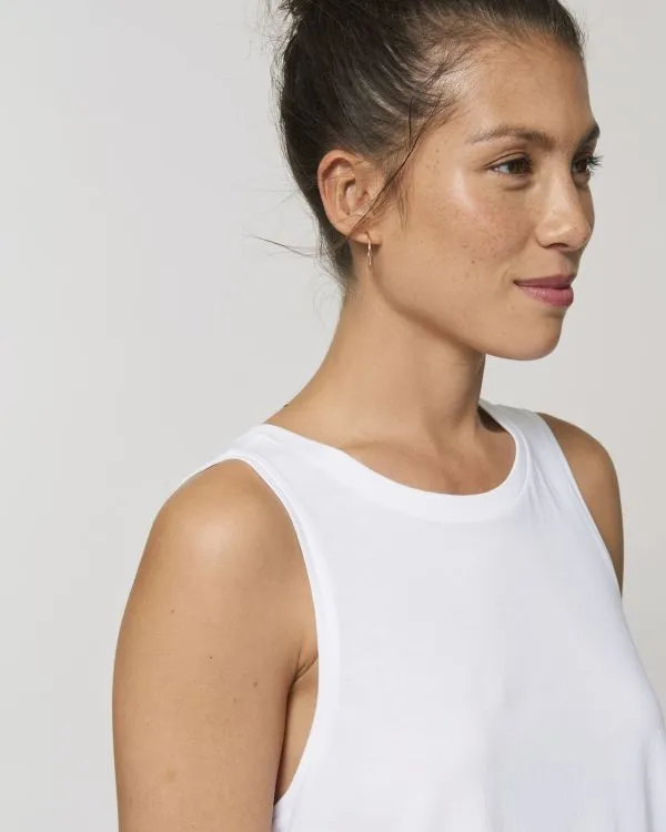 Organic Women's Cropped Tank - 120 g/m² | Stella Dancer STTW038
