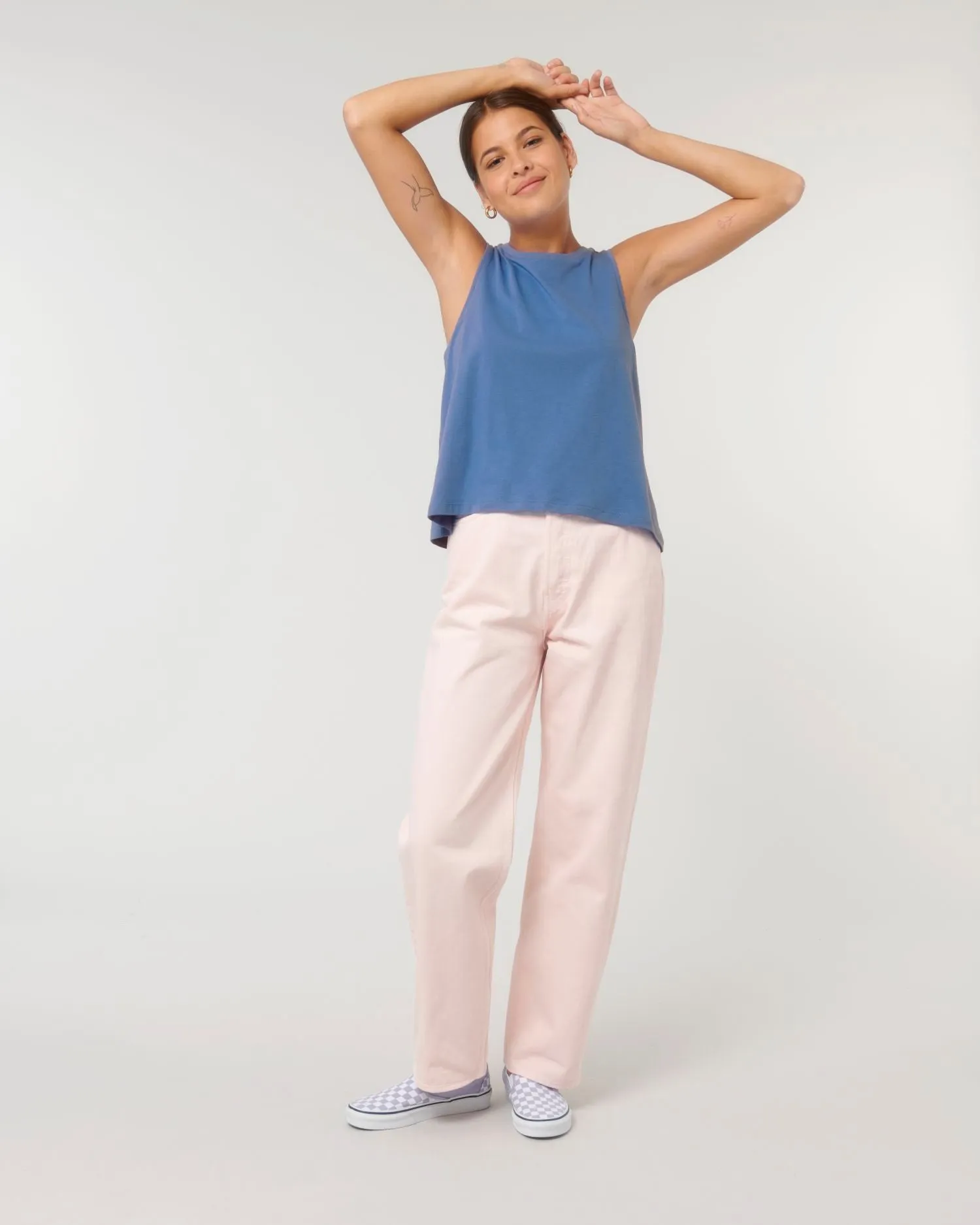 Organic Women's Cropped Tank - 120 g/m² | Stella Dancer STTW038