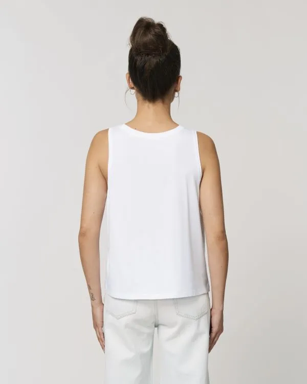 Organic Women's Cropped Tank - 120 g/m² | Stella Dancer STTW038