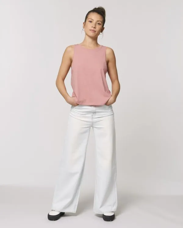 Organic Women's Cropped Tank - 120 g/m² | Stella Dancer STTW038