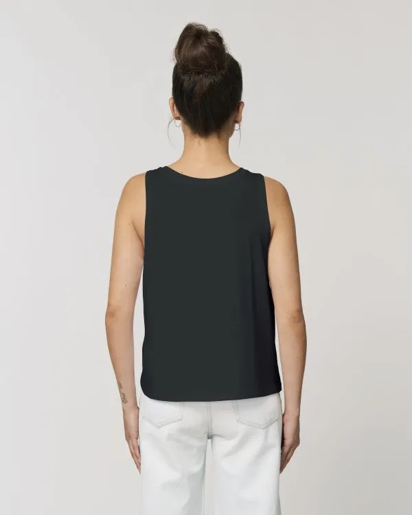 Organic Women's Cropped Tank - 120 g/m² | Stella Dancer STTW038