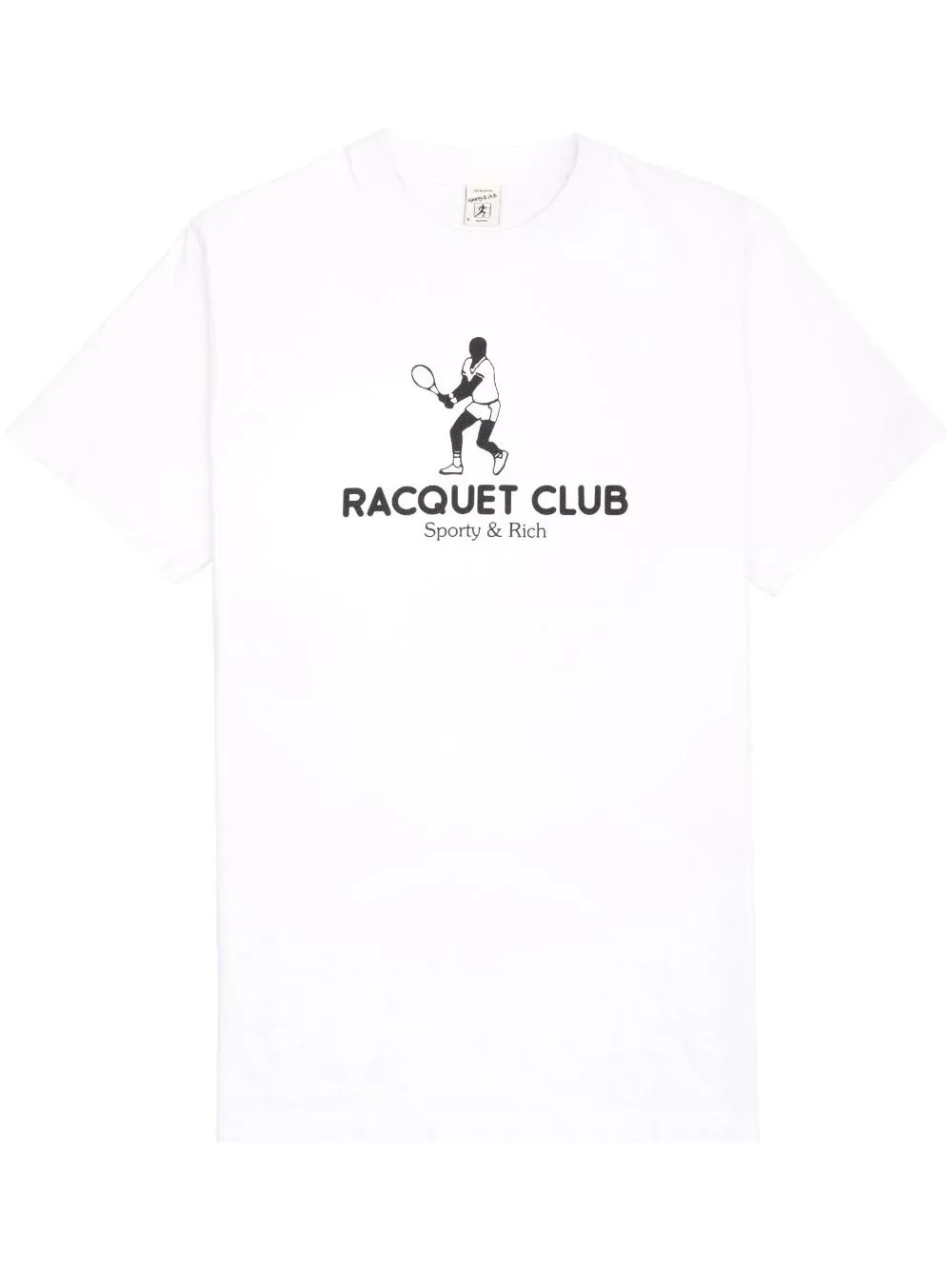 Racquet Club motif-print T-Shirt