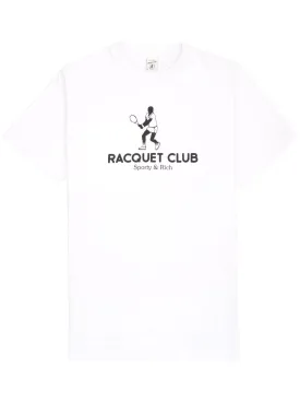 Racquet Club motif-print T-Shirt