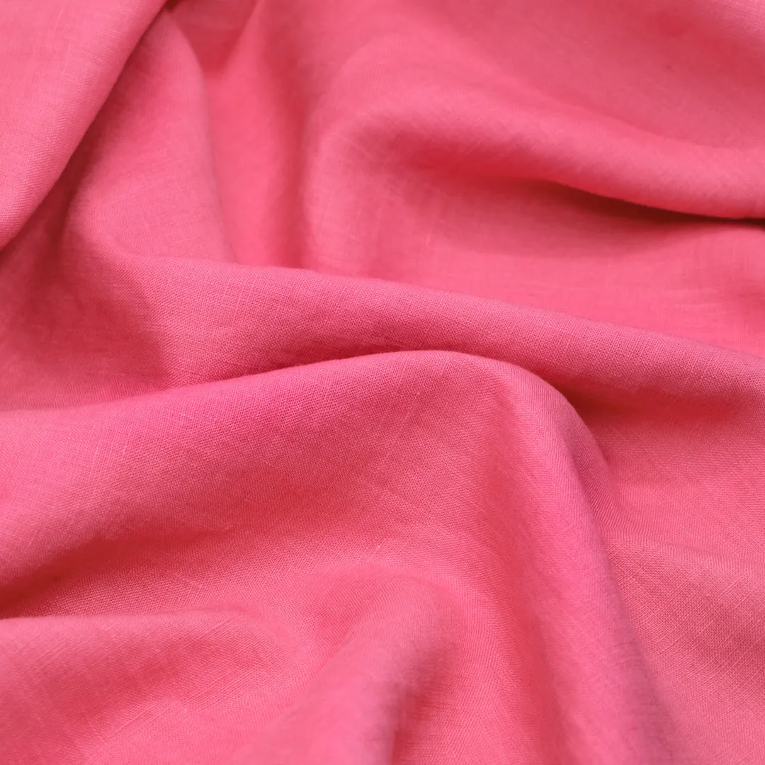 Remnant - 2m - Breezy Lightweight Linen - Taffy