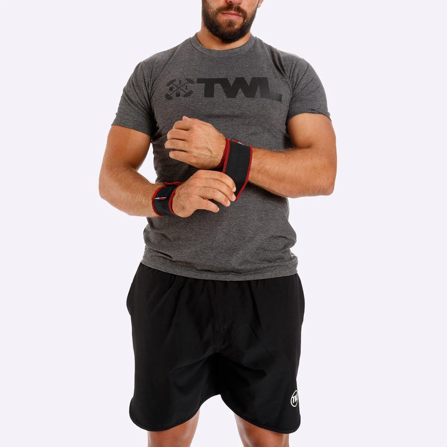 RockTape Rock Wrist - Wrist Wraps - Black/Red