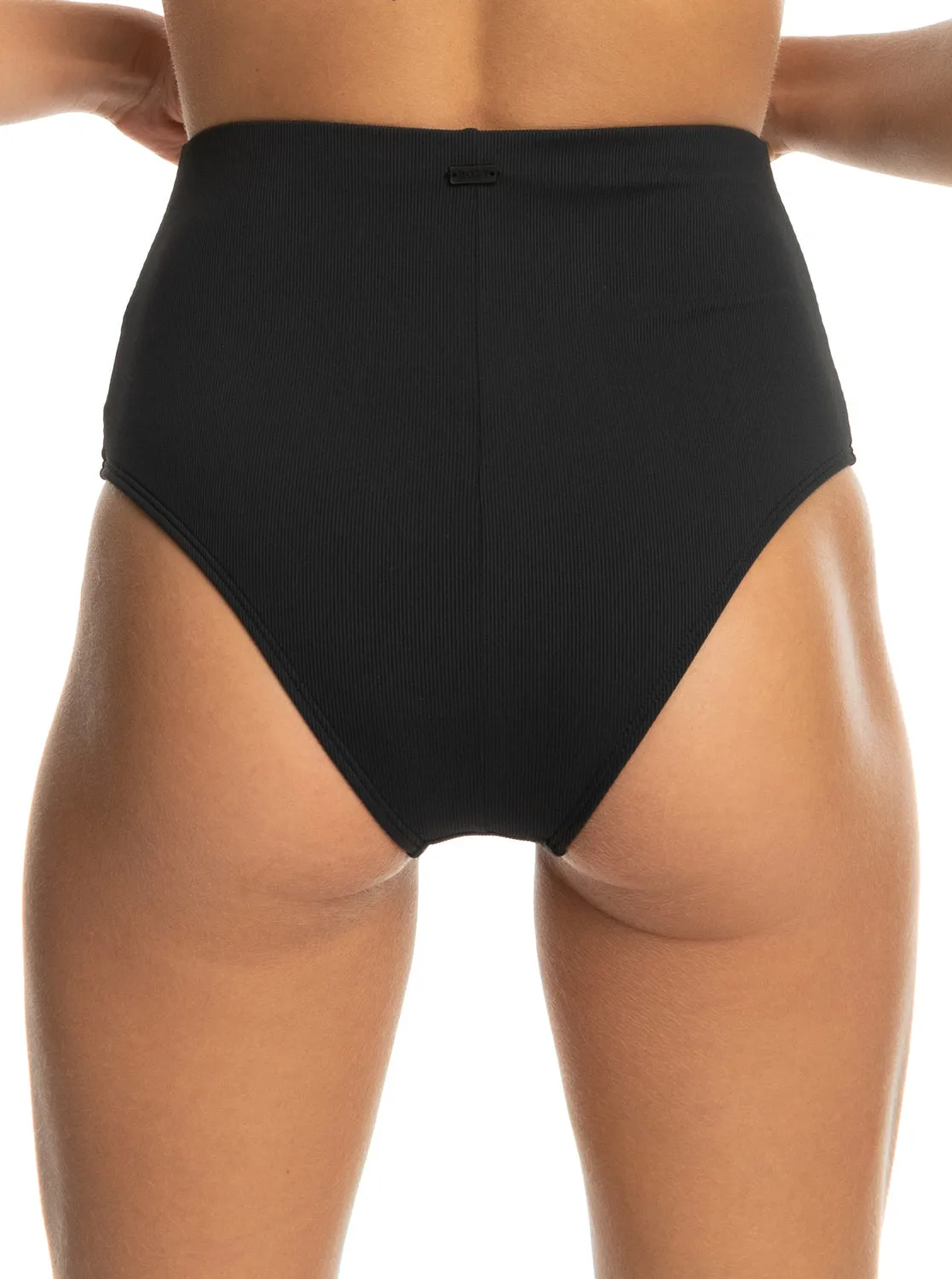 Roxy Pro The Up Surge Bikini Bottom - Anthracite