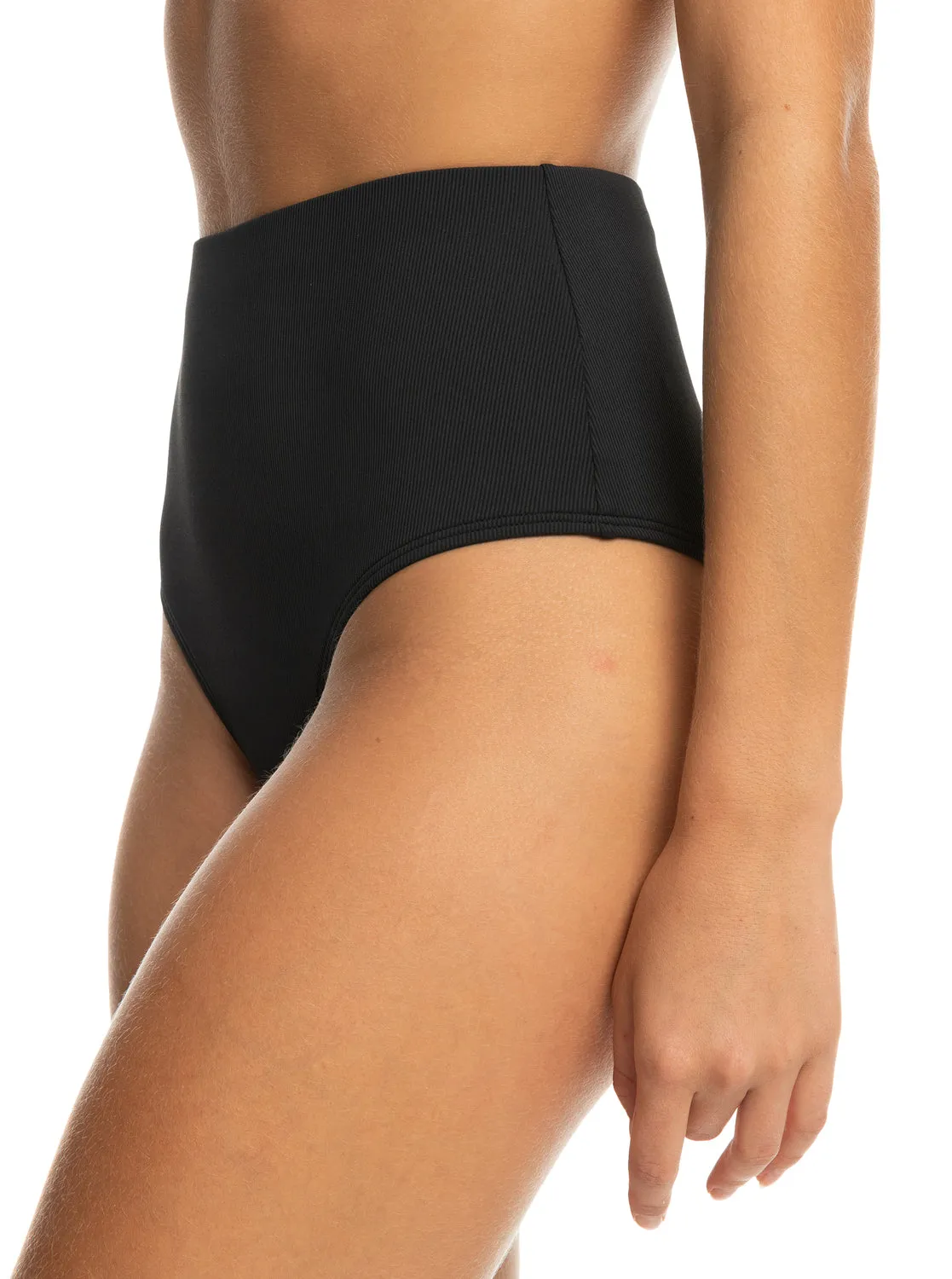 Roxy Pro The Up Surge Bikini Bottom - Anthracite