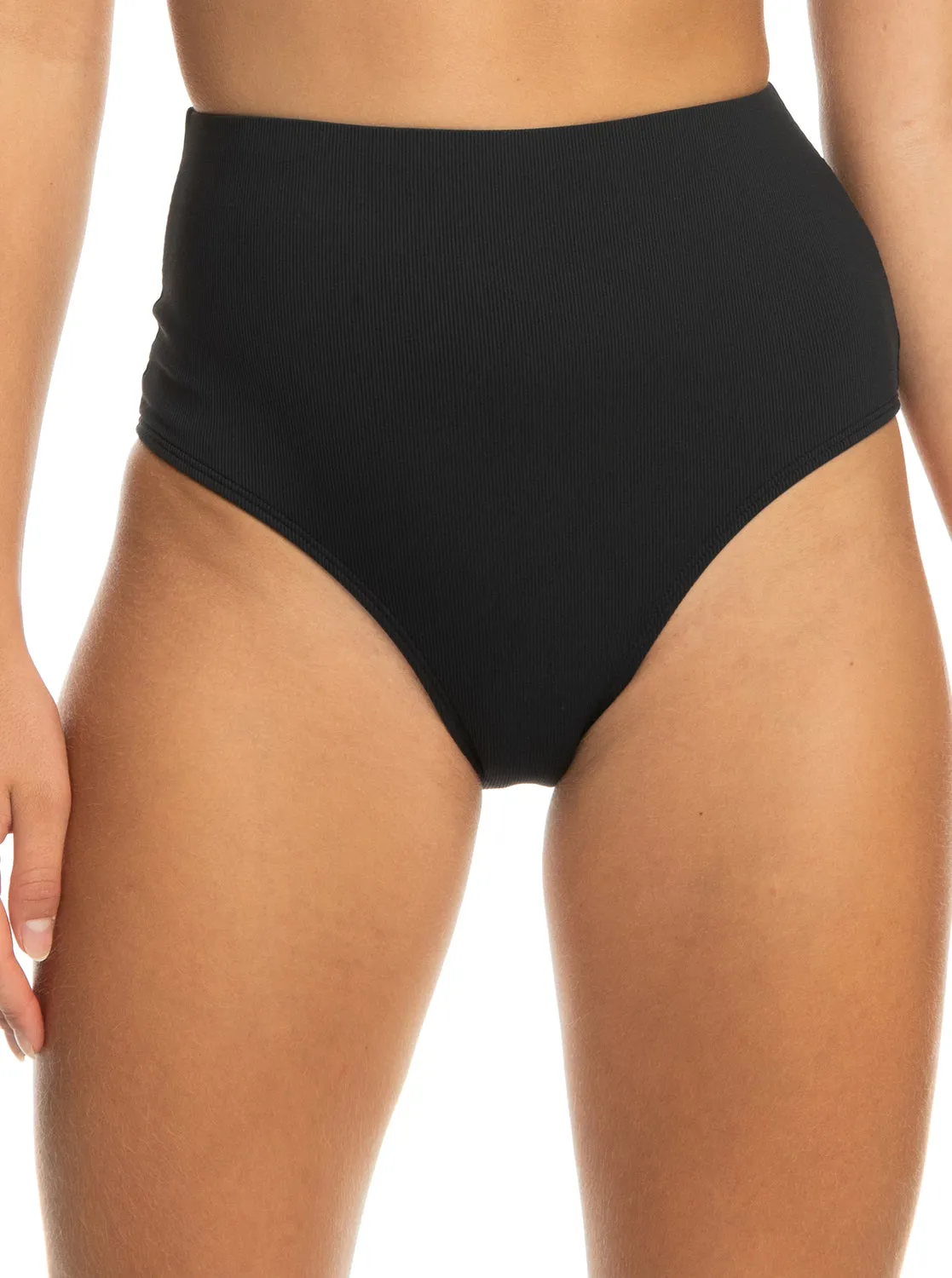 Roxy Pro The Up Surge Bikini Bottom - Anthracite