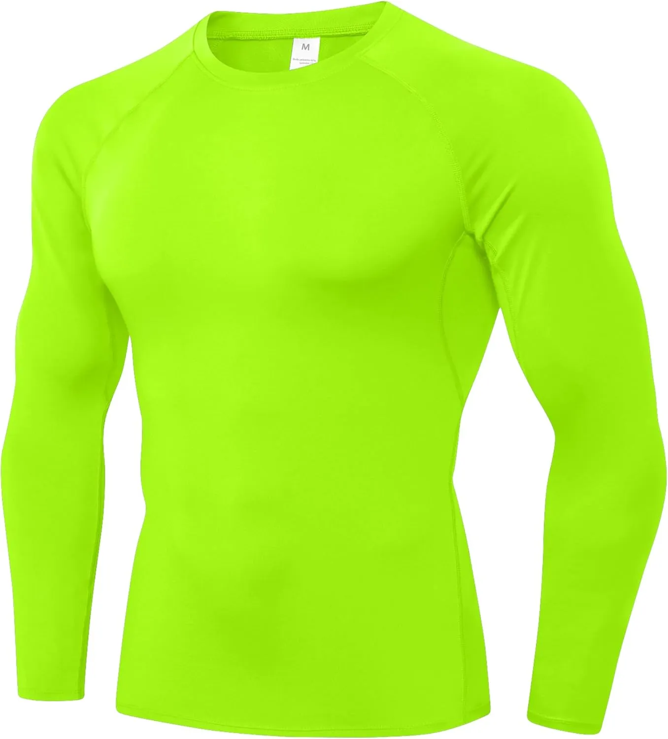 SPVISE 1 or 3 Pack Men's Compression Shirts Long Sleeve Workout Gym T-Shirt Running Top Cool Dry Sports Baselayer Undershirts