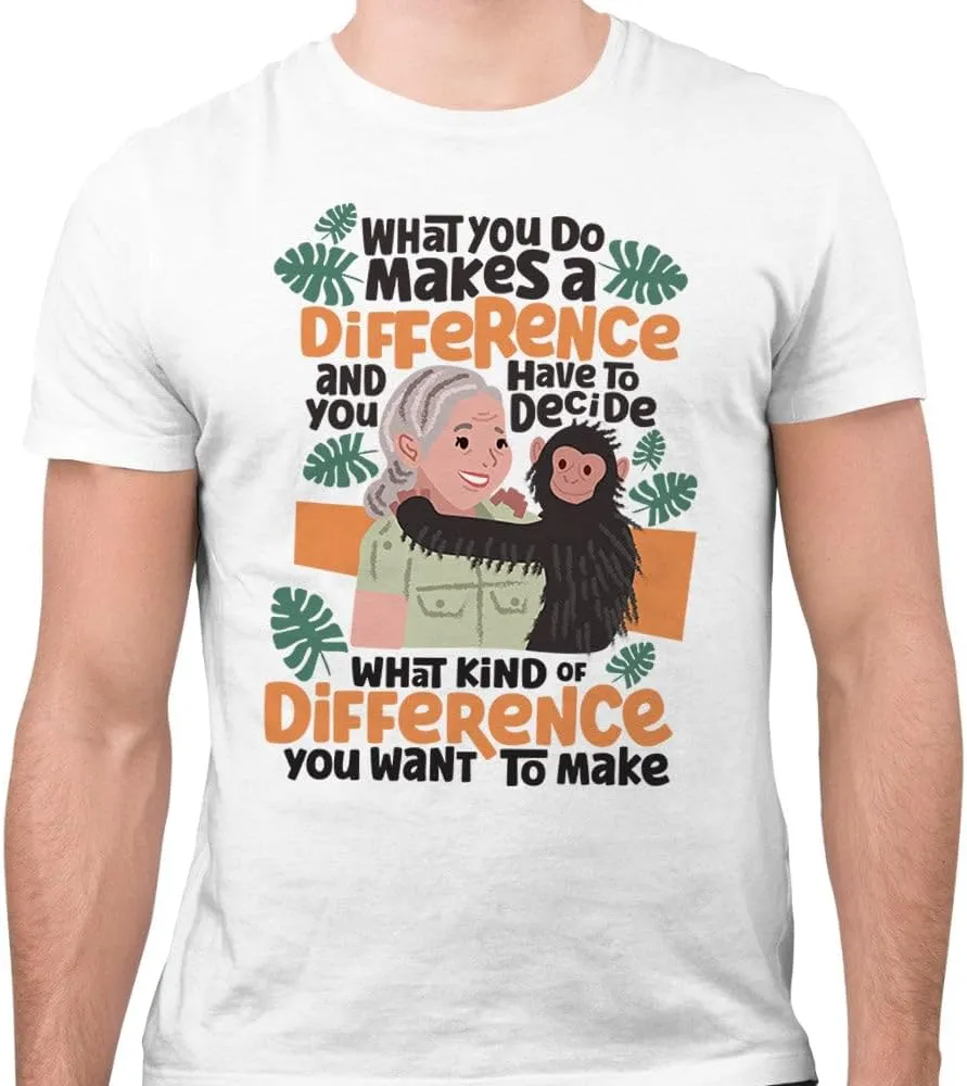 TeesAndTankYou Jane Goodall Quote Shirt Unisex