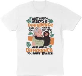 TeesAndTankYou Jane Goodall Quote Shirt Unisex