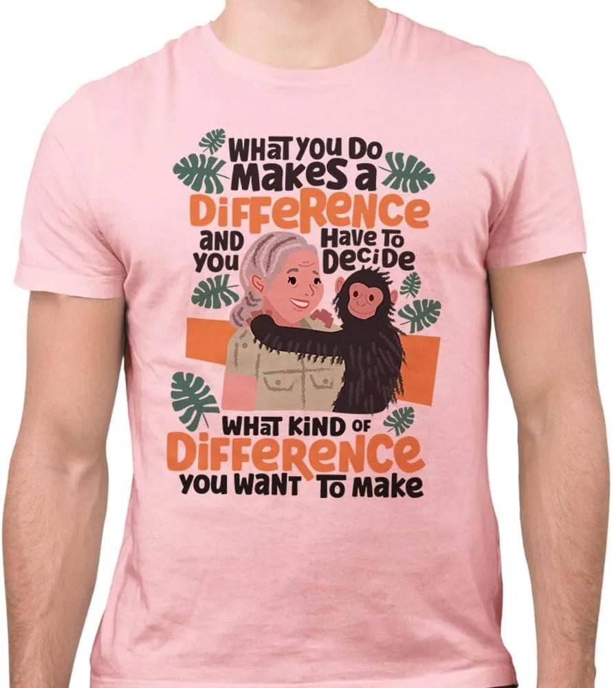 TeesAndTankYou Jane Goodall Quote Shirt Unisex